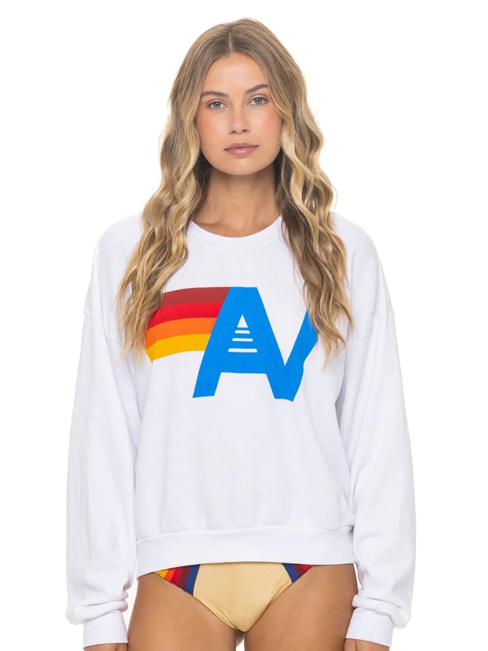 Aviator Nation Relaxed Crewneck Sweatshirt
